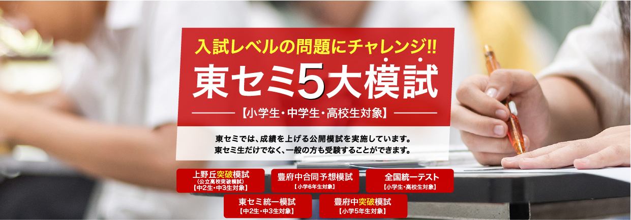 東セミ公開模試