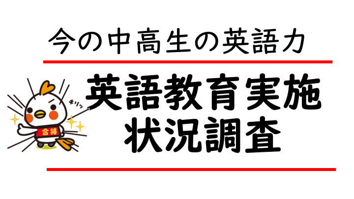 今どきの中高生の英語力は？？